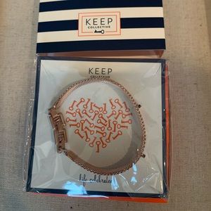 KEEP Collective Rose Gold Mesh Bracelet